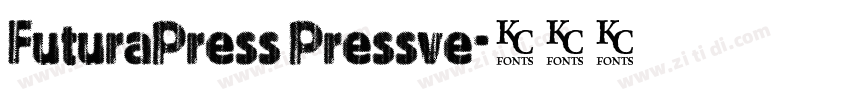 FuturaPress Pressve字体转换